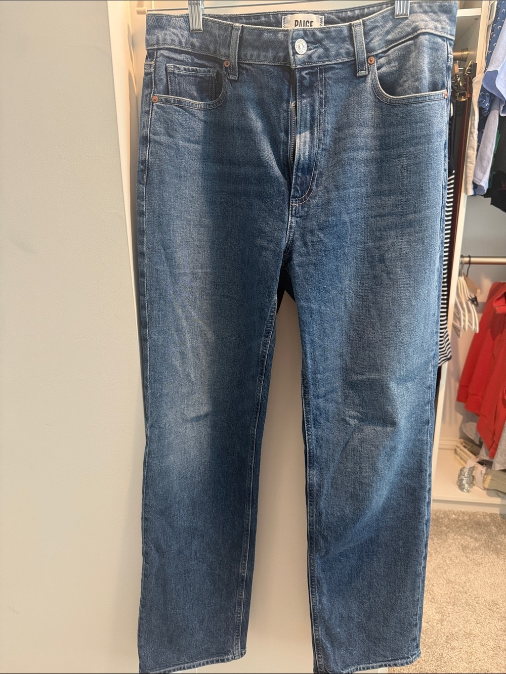 PAIGE Stevie Straight-Leg Jeans